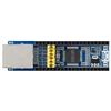 Coolwell Ethernet To UART Converter For Raspberry Pi Pico Series,2-CH UART,10/100M Ethernet, Bi-direction Transparent Data Transmission