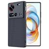 GIOPUEY Cover Compatibile con Nubia Z70 Ultra, Pelle PU + PC Rigido Custodia, Speciale Struttura in Pelle Case，Anti-Impronta, AntiGraffio - Black-1
