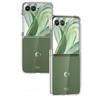 GIOPUEY Cover Compatibile con Motorola RAZR 50 Ultra, Alta Trasparenza Custodia, Materiale PC Rigido Case，Nessun Ingiallimento, Nessuno Sbiadimento - Transparent