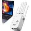 Genérico Estensore Internet E Ripetitore Wi-Fi - Amplificatore Sicuro Stabile Portatile,Ripetitore Wifi Potenziatore Segnale Wireless - Per Casa, Interno, Ufficio, Soggiorno, Camera Da, Viaggio, Mobile