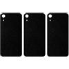 apgo BACK SKIN Film Pellicola protettiva Protezione Posteriore per Apple iPhone XR, skin sticker film foil vinyl Nero Opaco