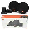 JB-L 1 kit JBL STAGE2 604C sistema a 2 vie da 6,5 165 mm 16,50 cm 45 watt rms 270 watt max con woofer tweeter crossover auto 4 ohm spl nero, a coppia