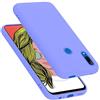 Cadorabo cover compatibile con Huawei P SMART Z / Y9 PRIME 2019 / Enjoy 10 PLUS, cover in silicone liquido per P SMART Z, custodia in silicone, resistente ai graffi - LIQUID LILA CHIARO