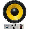 WEB 1 W-128 altoparlante diffusore medio basso woofer 30,00 cm 300 mm 12 125 watt rms 250 watt max impedenza 8 ohm casa sensibilità 94 db, 1 pezzo + 3 adesivi omaggio