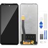 Generic Schermo LCD per Unihertz Tank 2 LCD Display Digitizer Vetro Touch Schermo Ricambio Assembly (Nero)