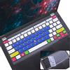 i-Tensodo 2 pezzi copertura tastiera per Lenovo ThinkPad X13 L13, X380 X390 X395 Yoga, X230S X240 X240S X250 X260 X270 X280 13.3 pollici Laptop, Candyblue+Trasparente