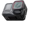 Generico Adatto per Insta360 Ace Pro 2 Accessori per videocamera d'azione Custodia protettiva in TPU Copertura del corpo Custodia per obiettivo (Nero trasparente)