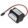 WSB Batteria di emergenza con cavo e spina 4,8 V 1100 mAh NiMH compatibile Inotec 890014
