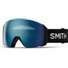 Smith OPTICS 4D MAG XL - Occhiali da sci da snowboard Black - ChromaPOP Everyday Blue Mirror