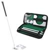 BuyWeek Set Putter da Golf Attrezzatura da Allenamento da Golf Putter Set, Portatile con 2 Palline per Casa Ufficio (Argento Metallico)