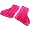 perfk 2 PCS Copertura a Rotelle, Pattinaggio Accessori, Rosso Rosa-L