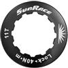 SunRace Unisex Adult Nero Ghiera per Cassetta 11 Denti in Alluminio CNC, Unica