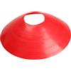 INOOMP 12Pc Calcio Ostacolo Cono Calcio Traning Disco Cono Traffico Cono Ostacolo Pedice Rosso