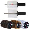 RaceWax Roto SpeedStick - Set di spazzole in nylon crine di cavallo e rame, 100 mm