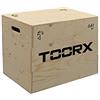 Toorx Plyo box 3 in 1 TOORX Piattaforma Altezza Regolabile 76x61x51 cm.
