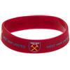 West Ham United F.C. Silicone Wristband-D60SILWEH
