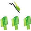 Pescasubito.com Set da 3 Porta Starlight per Canna da Pesca Mis.3 Cimino Supporto Portastarlight Surfcasting Fondo