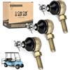 10L0L Golf Cart Tie Rod End per Club Car DS G&E 1976-2008 lato conducente e passeggero, 7539, 7540