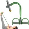 Generic Fascia di resistenza del pedale, Fascia di resistenza del pedale | Fascia di tensione per allungamento delle gambe,Istruttore di tensione per attrezzature elastiche per yoga a 4 tubi per esercizi dima
