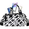 Generic Borsa da palestra piccola da donna - Borsa da fitness impermeabile per escursionismo, corsa, yoga | Borsone da viaggio multiuso con tasche | Borsa sportiva leggera per esterni, ideale per la palestra,