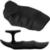 Generic Impugnature per sollevamento pesi, impugnature da palestra, rinforzanti per le mani, in silicone, antiscivolo, senza dita, polsiere, accessori di supporto per esercizi, guanti da ginnastica per