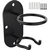 Generico Monte a parete della mazza da baseball - Porta della mazza da baseball | 2 in 1 supporto da baseball | Monte a parete del titolare del | accessorii per sport pesanti per baseball, hockey