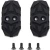Cloudpower 2 adattatori per pedali per mountain bike per Trek per SIDI per la maggior parte delle scarpe da mountain bike, pezzi di ricambio per convertitore a pedale piatto