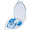 Cressi Premium Accessori per Nuoto e Piscina Tappi Auricolari e Clip Stringinaso, Unisex - Adulto, Blu
