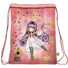 SANTORO SAFTA Gorjuss Little Dancer, Salmone, 340x450x10 mm, Zaino sacco