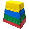 ZHWFDC Box plyometrico in schiuma per allenamento, impilabile, morbido plyo, per palestra, esercizi di salto per bambini, allenamento di fitness (90 x 60 x 90 x 30 cm)