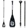 DURAERO SUP, pagaia in carbonio regolabile, 3 pezzi, per paddling, kayak, surf e gommoni, smontabile, 165-205 cm
