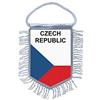 Akachafactory Bandiera bandierina Auto Gagliardetto Nazioni Republica Ceca Ceco