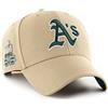 47 Oakland Athletics Khaki MLB Sure Shot Most Value P. Snapback cap - One-Size