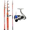 Kolpo Combo Pesca Surfcasting Completo - Canna Grintamarina 4.20m 160g + Mulinello