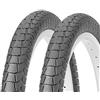Kenda 2 COPERTONI Kenda 20 X 1.95 (50-406) Pneumatici STRADALI K 907 Rigido Nero per BMX City Bike, Bambino