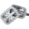 wanhaoaony Pedali Mtb Pedali for bicicletta Pedali for bici con piattaforma piatta ultraleggera for mountain bike Pedali con cuscinetti DU sigillati da 9/16 pollici 1/2 pollici Pedali Bici (Color : Silver)