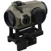 Vector Optics SCRD-39 Maverick-III 1x22 SOP Dark Earth Rubber Cover Rotpunkt Visiera per sport, airsoft e caccia, fucile ad aria compressa, visiera riflettente, Red Dot per mirare