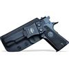 PoLe.Craft IWB Kydex Holster Colt Pistol Pouch Softair Fondine 1911 Commander .45 9mm 4.25 4.5 Inch Concealed Carry - IWB 1911 Commander Holster - Pistol Case Inside Concealed Carry Holster Guns Accessories
