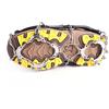 YGLONG Ramponi 13 Denti Ghiaccio Gripper Spike per bambini Scarpe per bambini antiscivolo antiscivolo antiscivolo antiscivolo per bambini ramponi per bambini con impugnature stivali da arrampicata Ramponcini