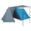 vidaXL Tenda da Campeggio per 3 Persone Blu Impermeabile