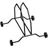 MV-TEK Reggiciclo Singolo a rotelle in Ferro Wheel Kickstand Single Iron