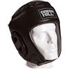 GREEN HILL Casco da Kick Boxing Glory Head Guard CASCHETTO (Nero, M)