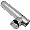 Kovnise 1 Pz Barca Rod Holder Argento Regolabile Mare e Yacht Canna Da Pesca Barile Universale Fit Kit Durevole 316 Acciaio Torneo Stile Morsetto su Pesca Rod Holder