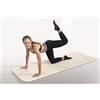 Lana & Co Stuoia Yoga Tappetino Pura Lana Vergine Agnellata con trattamento Antiscivolo cm.75x200