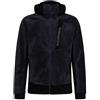 Rock Experience REMC02681-C344 Blizzard Tech Hoodie Man Fleece Uomo Maglia Lunga 1323 Ebony+0208 Caviar L