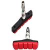 Jagwire Shimano Coppia Pattini per V-brake, Rosso