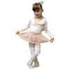 Bloch - Abito da balletto per bambini (cotone, maniche corte, con gonna in voile), per bambini, rosa, 128