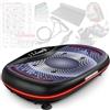 Sportstech VP500 4D Premium Piastra Vibrante, Intelligente Pedana Vibrante con Display Digitale Touch Integrato, Alimentato da 3 Motori Silenziosi, Ideale Pedana Step Fitness Casa - Sportstech