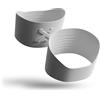 GEARXPro Grip Tape - Supporto per Parastinchi da Calcio - in Silicone - Fascia per Calze - Antiscivolo e Lavabile - Taglia Unica, Adulto (White, Taglia Unica)
