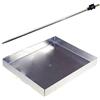 globe fishing Serbidora Alluminio Pesca Piatto Surfcasting Paletto Regolabile Picchetto Porta Esche Mare
